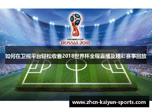 如何在卫视平台轻松收看2018世界杯全程直播及精彩赛事回放