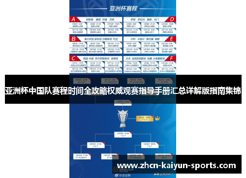 亚洲杯中国队赛程时间全攻略权威观赛指导手册汇总详解版指南集锦 亚洲杯中国队赛程时间全攻略权威观赛指导手册汇总详解版指南集锦